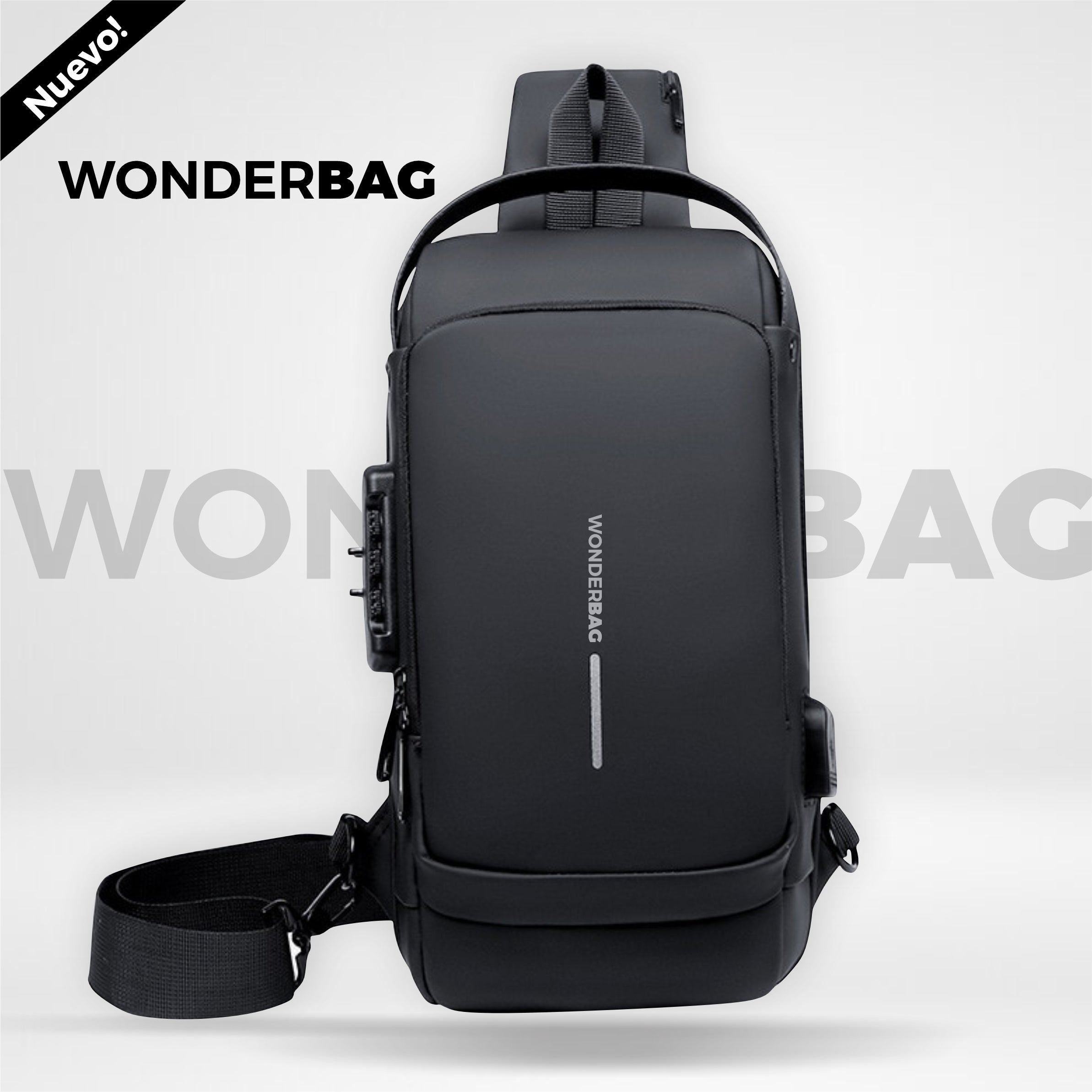 Bolso Cruzado Antirrobo y Ergonómico- Wonder Bag®