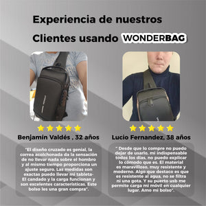 Bolso Cruzado Antirrobo y Ergonómico- Wonder Bag®