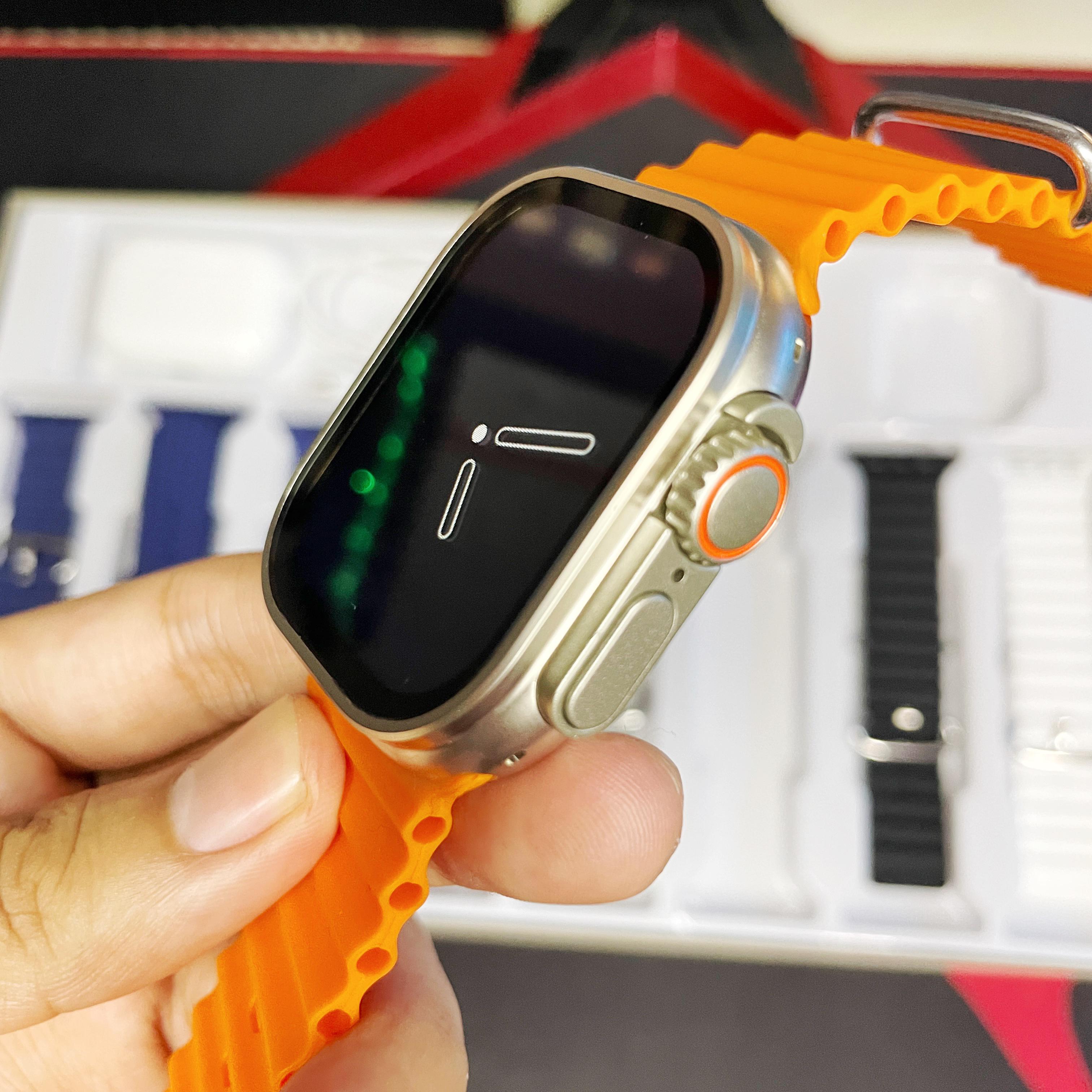 SmartWatch Ultra 2 + Audifonos + Ocho Correas