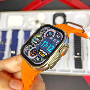 SmartWatch Ultra 2 + Audifonos + Ocho Correas