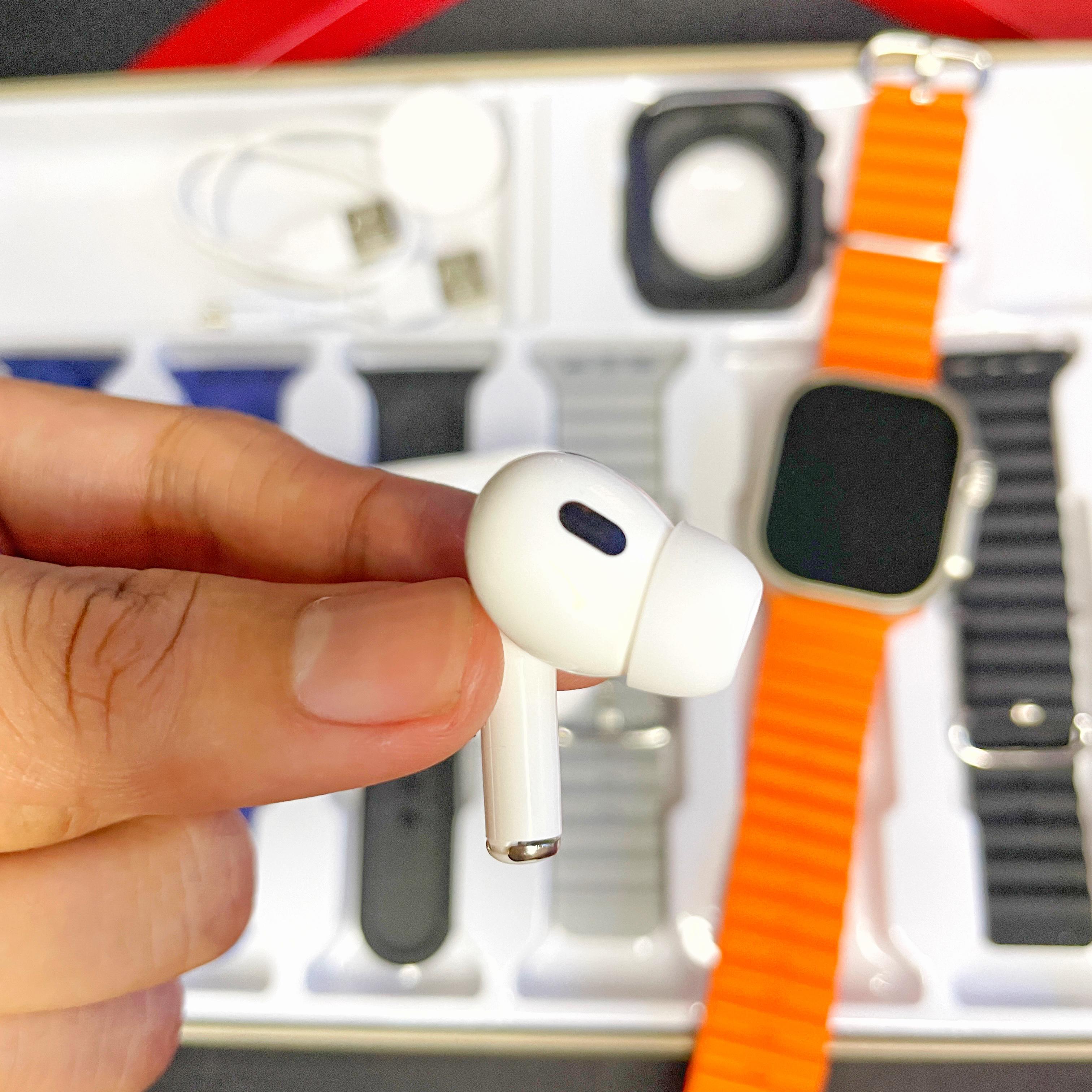 SmartWatch Ultra 2 + Audifonos + Ocho Correas