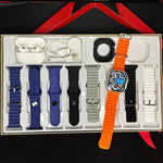 SmartWatch Ultra 2 + Audifonos + Ocho Correas