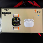 SmartWatch Ultra 2 + Audifonos + Ocho Correas