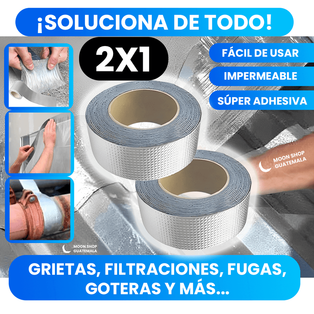 2X1🔥 Cinta Sellador Impermeable  - 5 Metros c/u