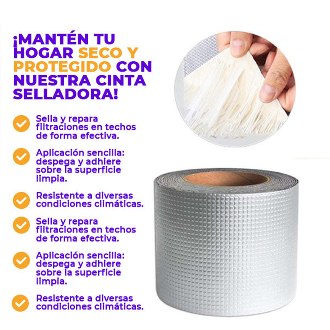 2X1🔥 Cinta Sellador Impermeable  - 5 Metros c/u